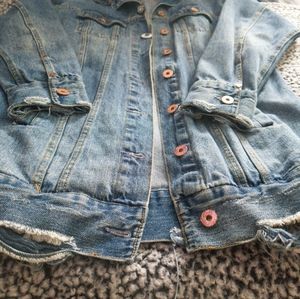 Denim Jean Jacket size small